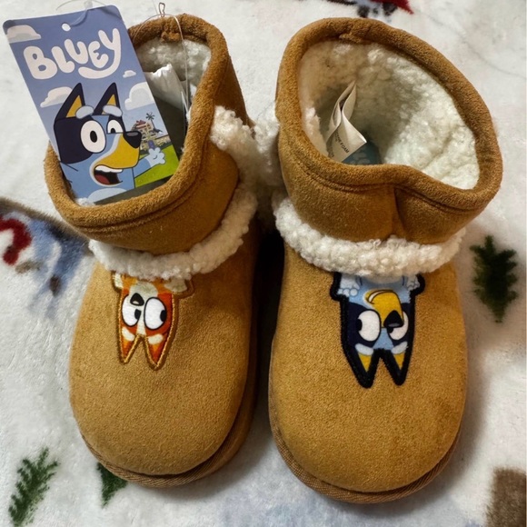 Bluey Other - Bluey Kids Boots - Brown
